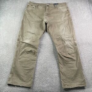 Kuhl Pants Mens 40x32 Brown Rydr Stretch Twill Vintage Patina Dye Hiking Climber